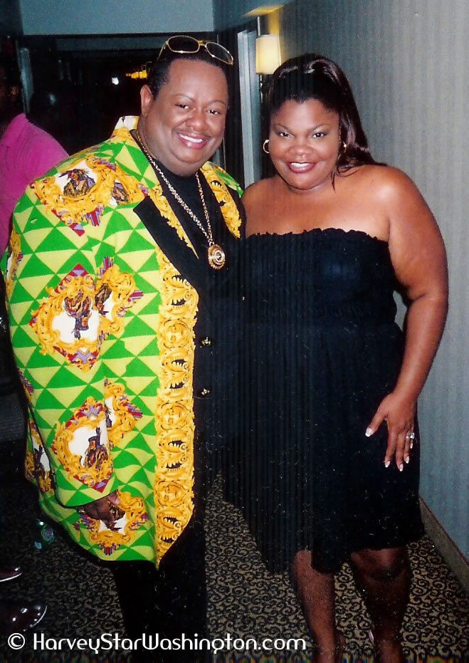 Producer Harvey Star Washington and Actress Mo'Nique