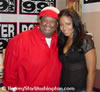 Producer Harvey Star Washington and Actress Sanaa Lathan (30,491 bytes)