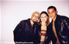 Mr. Washington's best friend Marque--5 time Emmy award winning hair stylist--with Tamia, singer, and Jay Manuel, make up artist (34,256 bytes)
