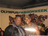 HARVEY STAR WASHINGTON AT FASHION WEEK WITH UPS MODEL (59,089 bytes)